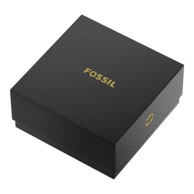 Harlow Three-Hand Gold-Tone Alloy Desk Clock