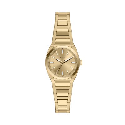 Gold for Everett Three-Hand Two-Tone Stainless Steel Watch