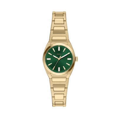 Gold for Everett Three-Hand Two-Tone Stainless Steel Watch