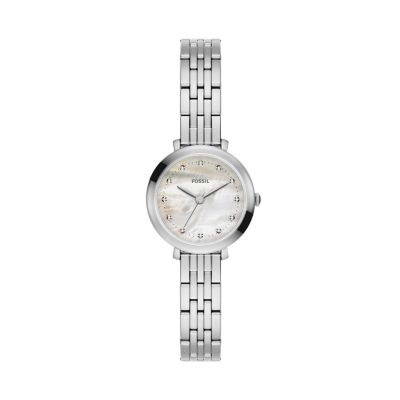 Heidi Three-Hand Stainless Steel Watch