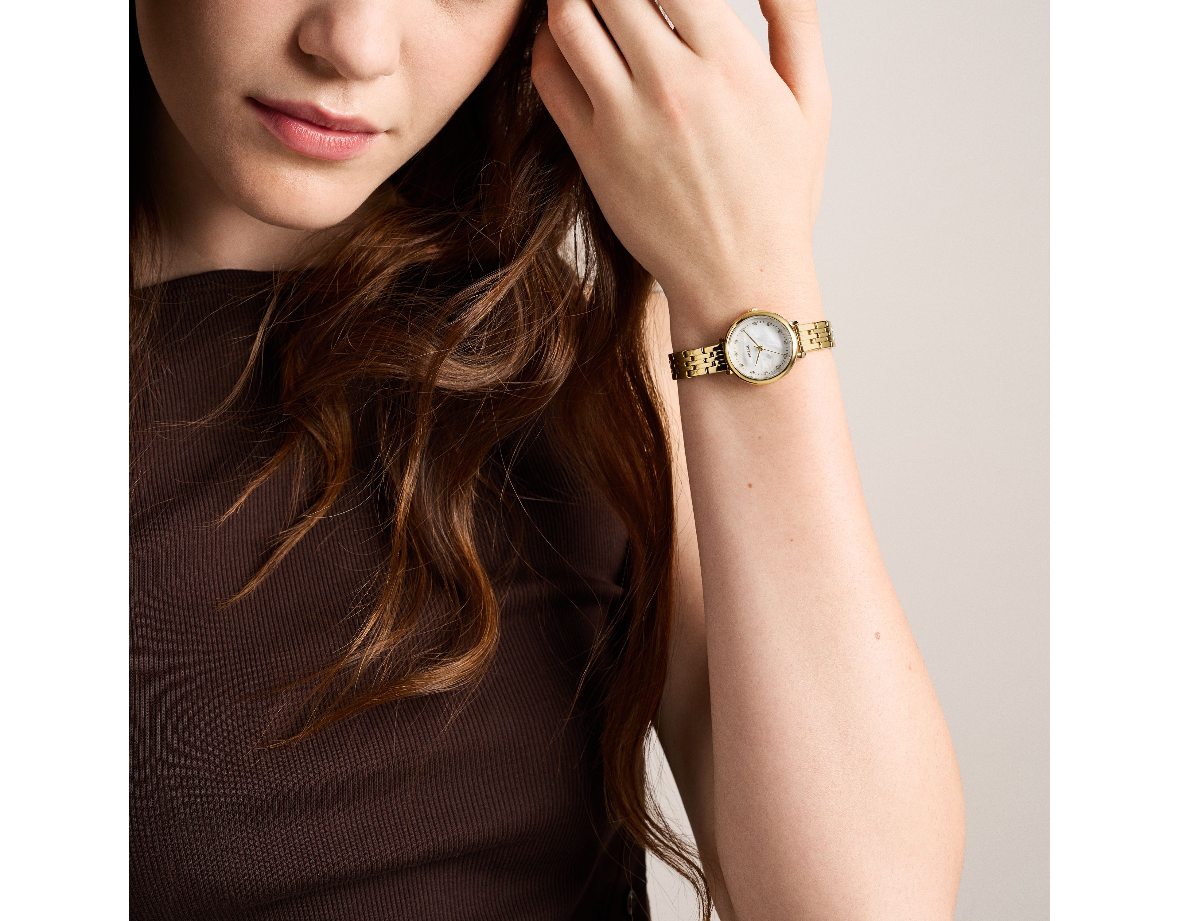 Heidi 26mm Three-Hand Gold-Tone Stainless Steel Watch