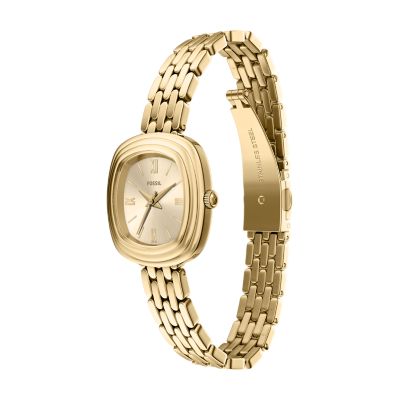 Emerson 30mm Three-Hand Gold-Tone Stainless Steel Watch