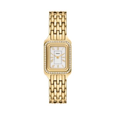 Raquel 23 mm Two-Hand Gold-Tone Stainless Steel Watch