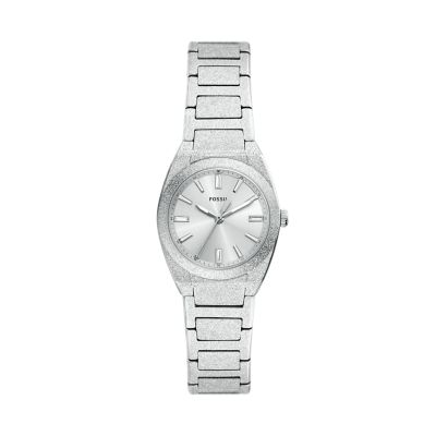 Everett 27 mm Three-Hand Stainless Steel Watch