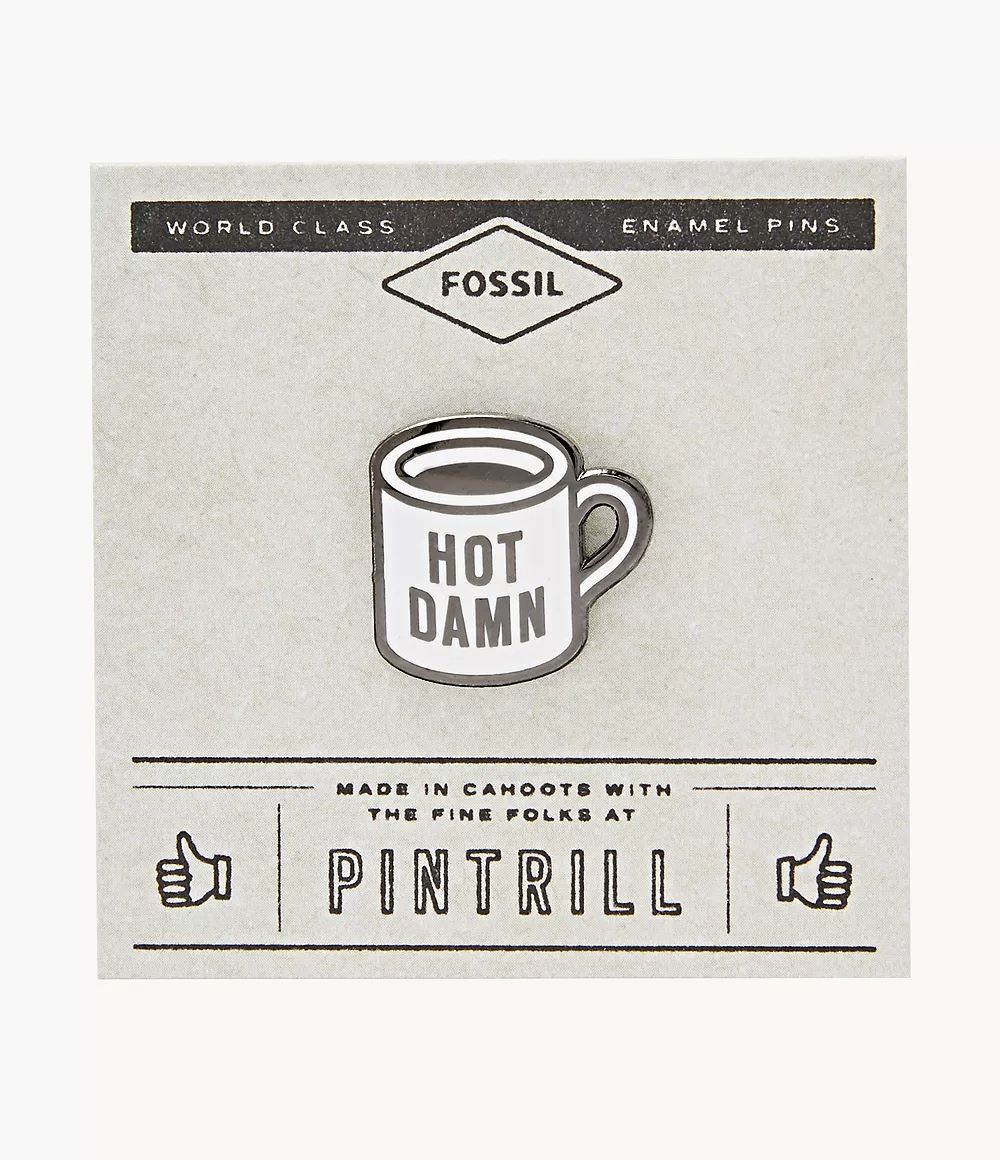 Fossil Unisex Pintrill® x Fossil Anstecker Hot Damn Mug