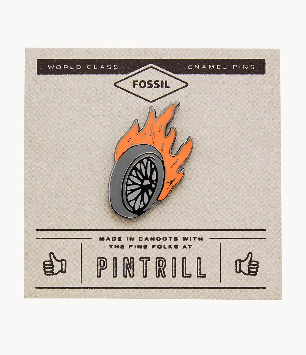 Fossil Unisex Pintrill® x Fossil Anstecker Wheel