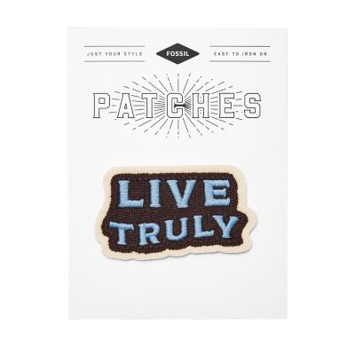 Live Truly Embroidered Patch
