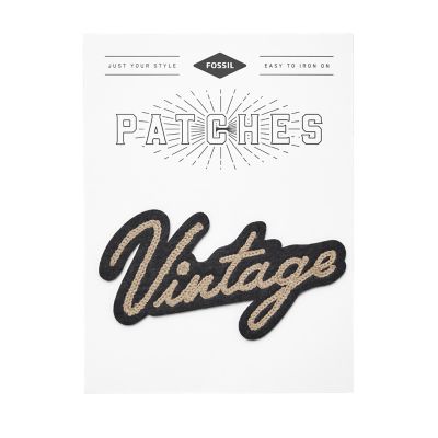 Vintage Embroidered Patch