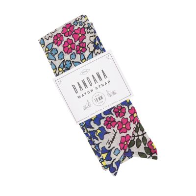 Blue Multi Watch Strap