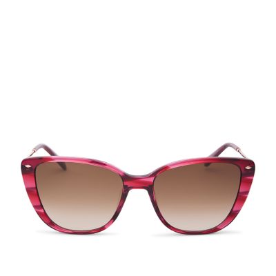 OCCHIALI DA SOLE Donna FOSSIL KENRA FOS2115GE63M Acetato Marrone EUR 44