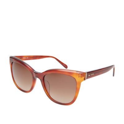 Fossil Women Amelia Cat Eye Sunglasses