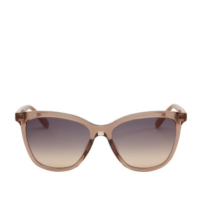 Scalloped Edge Cat Eye Sunglasses