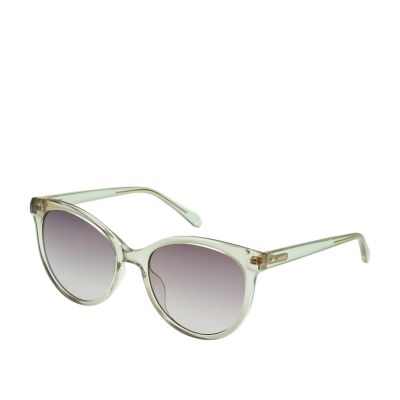 Fossil sales round sunglasses