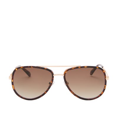 Lunettes de soleil aviateur Marley FOS2147GS086 Fossil