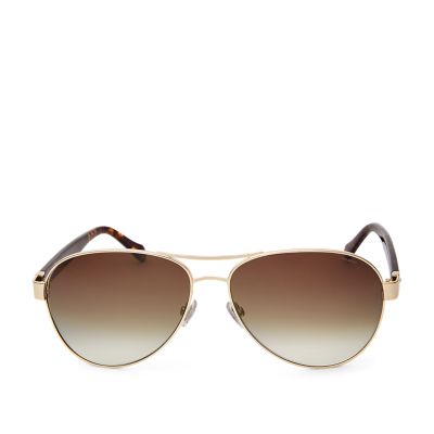 fossil rose gold sunglasses