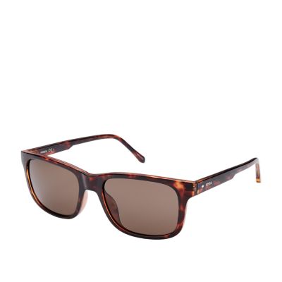 

Fossil Homme Lunettes de soleil rectangulaires Landon