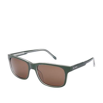 

Fossil Homme Lunettes de soleil rectangulaires Landon