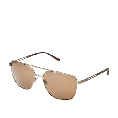 Fossil Men Auggie Navigator Sunglasses