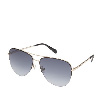 Fossil cheap aviator sunglasses