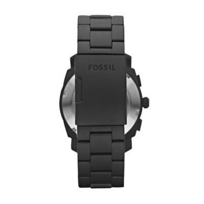 Fossil black hot sale chain watches