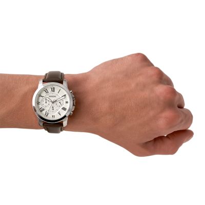 Harga fossil outlet grant chronograph