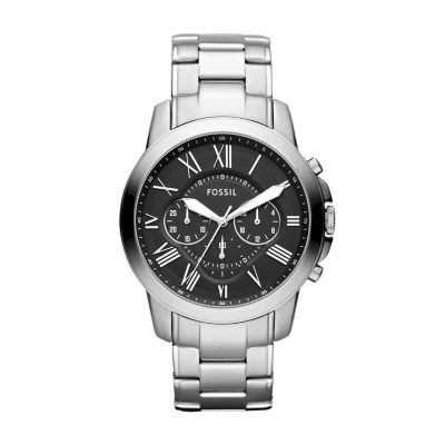 Fossil on sale metal watch