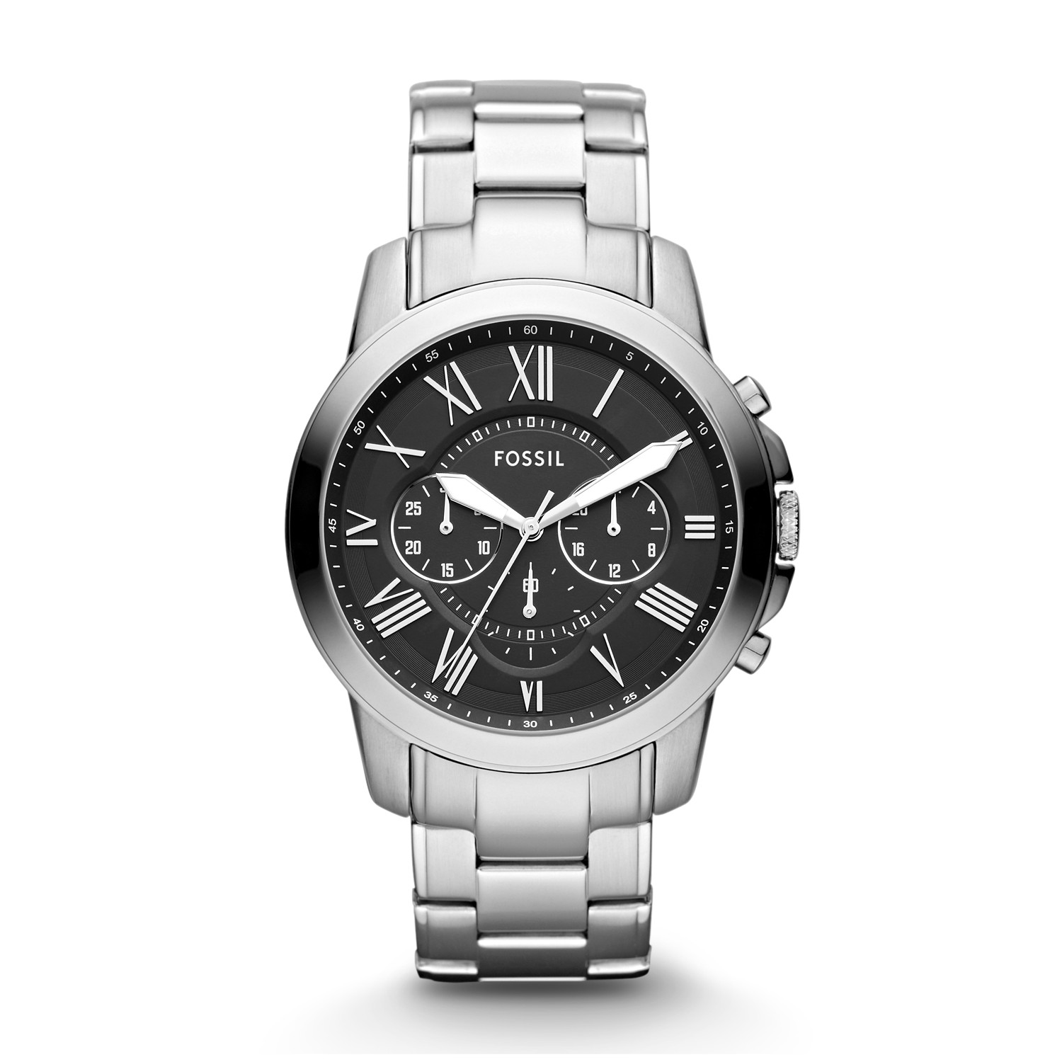 Fossil Watch All Stainless Steel 5 Atm