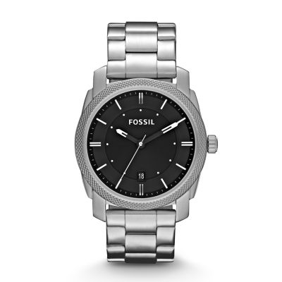 Machine Stainless Steel Watch - Fossil
