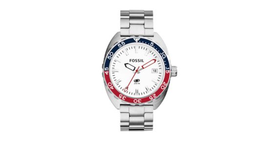 Breaker Stainless Steel Watch - Fossil