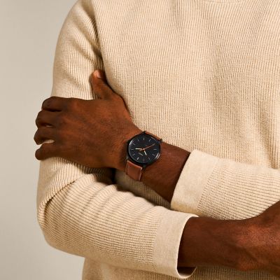 Fossil deals minimalist watch