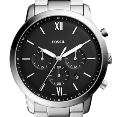 22mm Three-Row Stainless Steel Bracelet