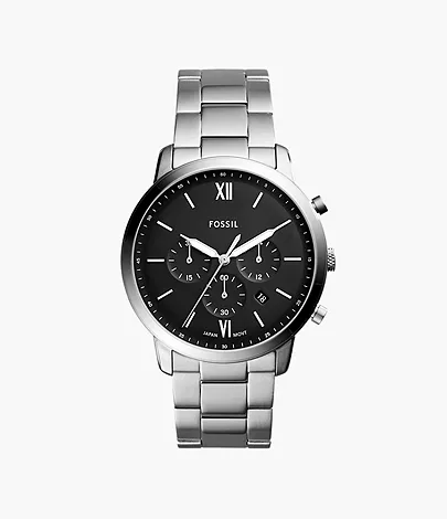 fossil.com | Neutra Chronograph Stainless Steel Watch
