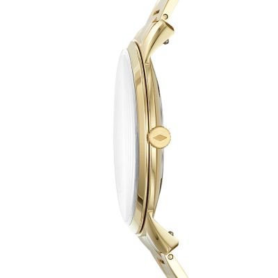 Fossil hotsell minimalist gold