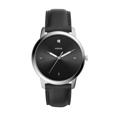 Fossil the minimalist schwarz best sale