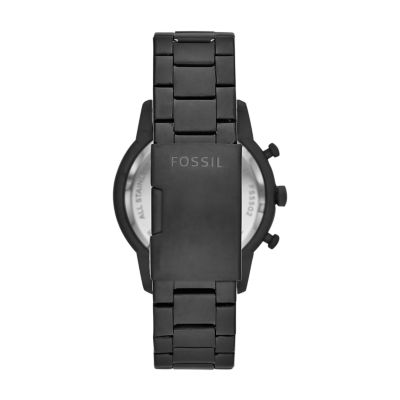 Fossil townsman 2024 black chronograph watch