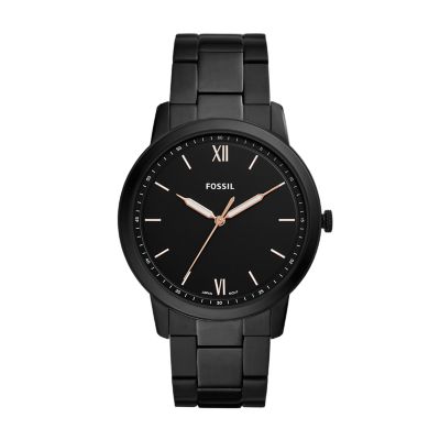 Fossil minimalist outlet black