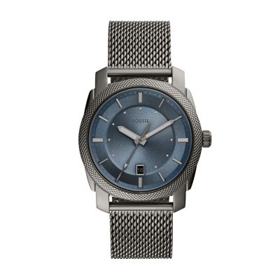 Machine smoke stainless steel watch hot sale