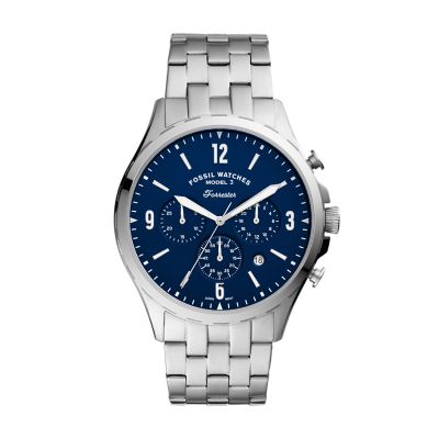 Forrester chronograph stainless steel watch new arrivals