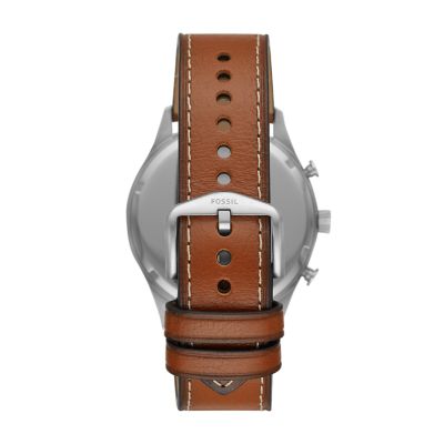 Forrester automatic best sale luggage leather watch