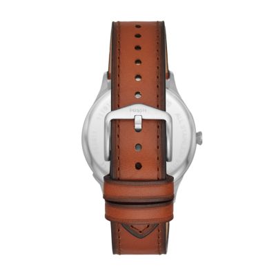 Forrester automatic discount luggage leather watch