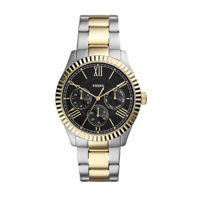 mens gold fossil smartwatch