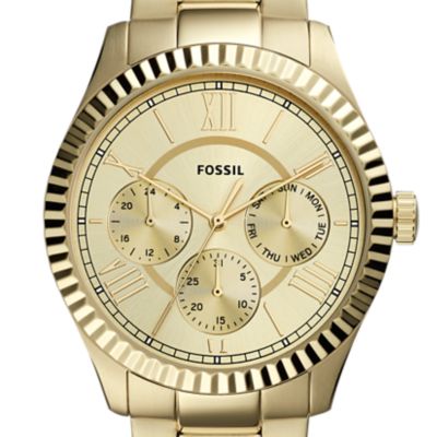 Gold Tone Watches - Fossil