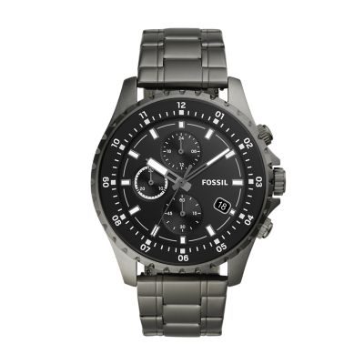 Dillinger Chronograph Smoke Stainless Steel Watch