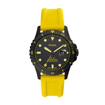 Yellow silicone watch new arrivals