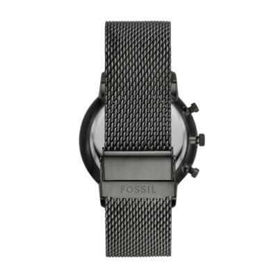 Chronograph - FS5699 Watch Stainless - Smoke Steel Mesh Neutra Fossil
