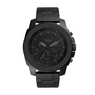 Machine chronograph black store silicone watch