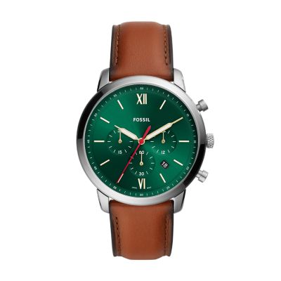 Neutra Chronograph Luggage Leather Watch - FS5735 - Fossil