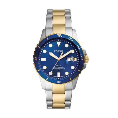 Men's Gold Tone Watches: Shop Gold Tone Watches Men's Collection - Fossil