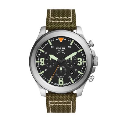 The fastest chronograph in the world now comes in a Khaki green