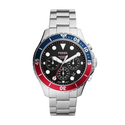 FB 03 Chronograph Stainless Steel Watch